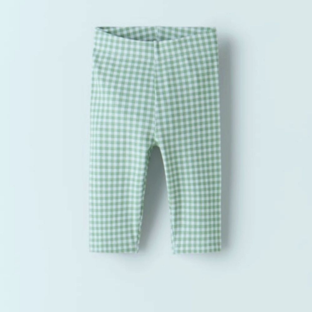 Matching set: GINGHAM BIKE SHORTS and SLEEVELESS POLO SHIRT 6 YEARS 45,7 IN